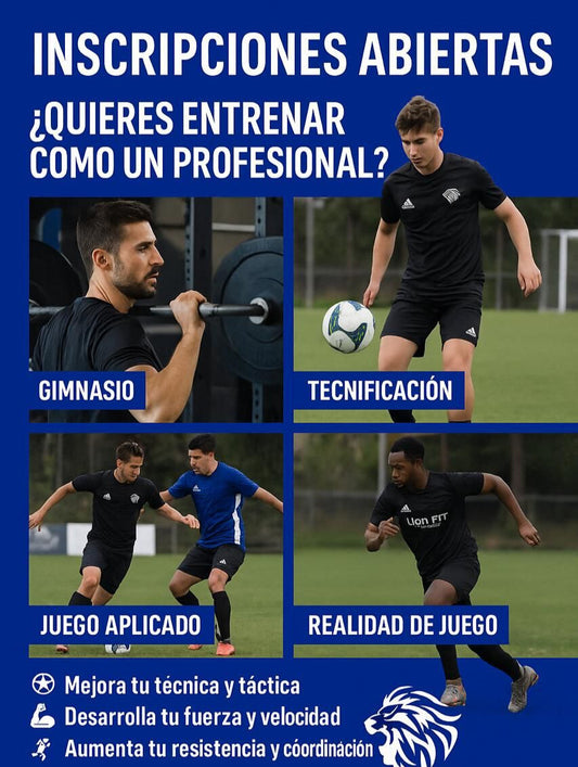 Inscricpión Lionfit Academy